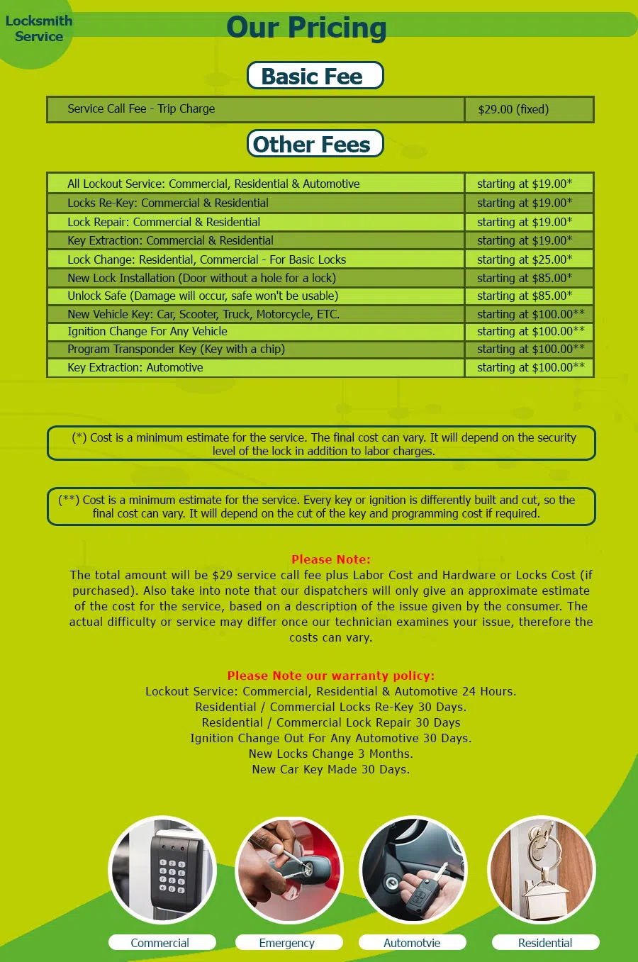 Father Son Locksmith Store Bellwood, IL 708-247-1990